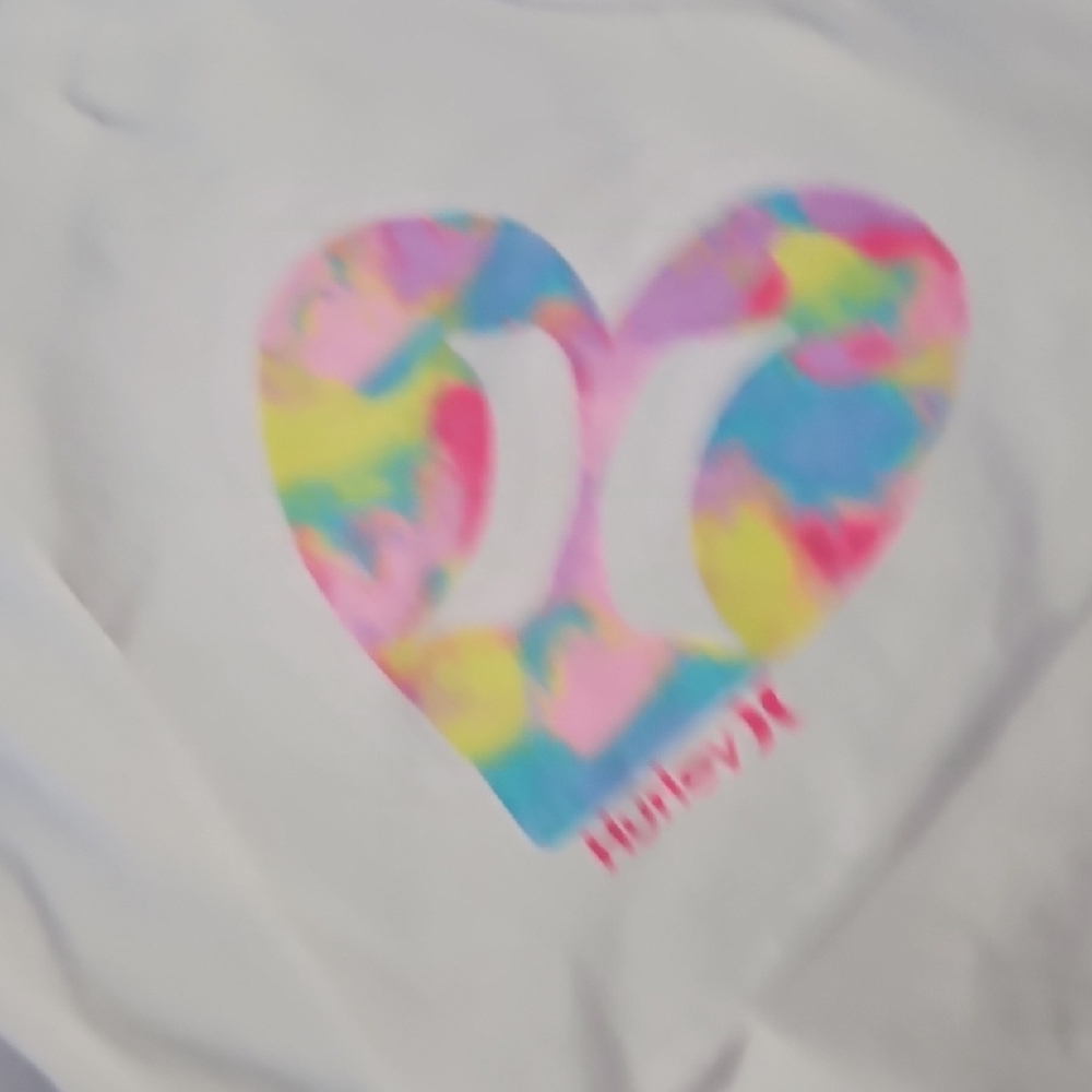 Hurley Tie-Dye Vest, Long Sleeve Shirt with Pink Leggings Set - Picture 8 of 15